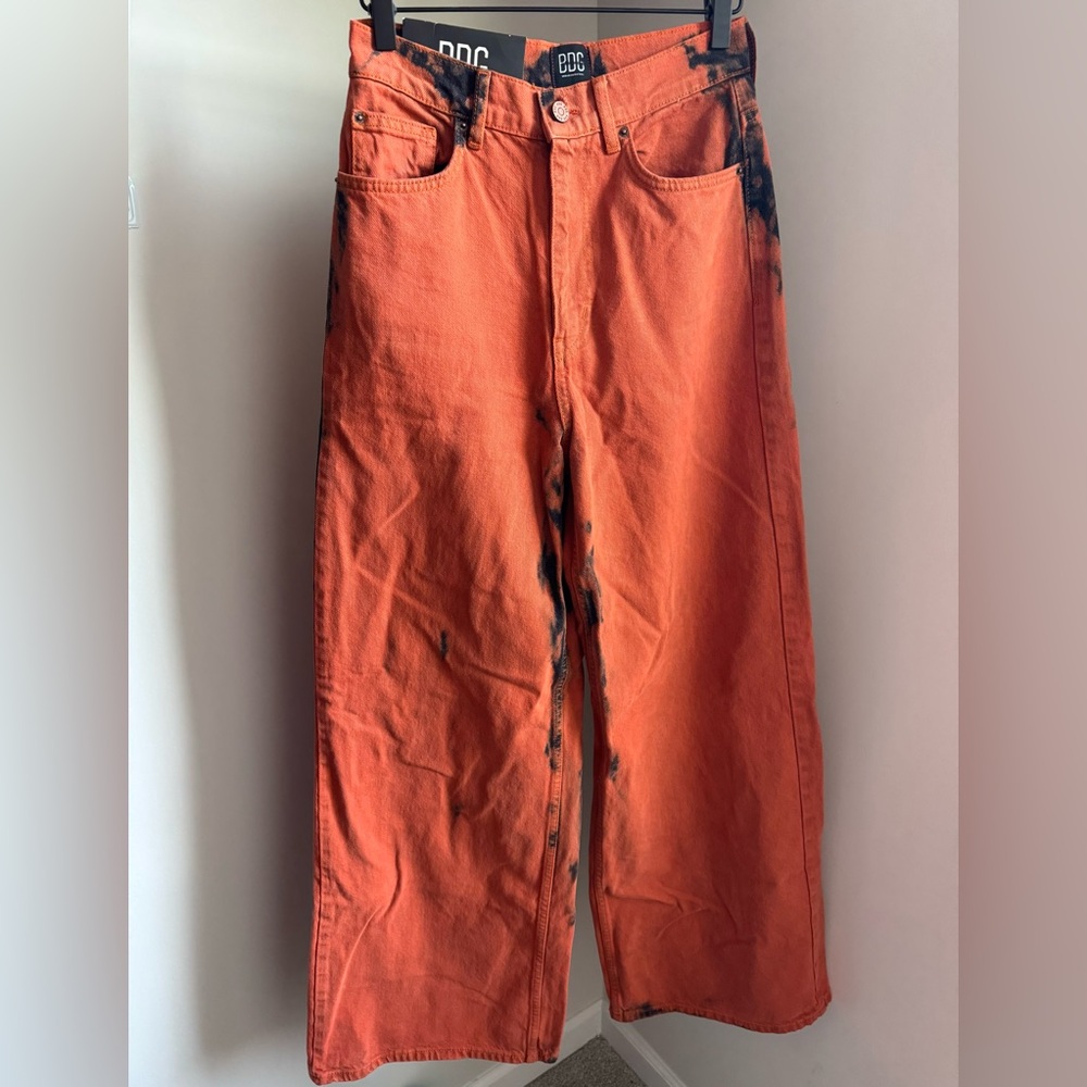 BDG Orange Tie-Dye Women Jeans